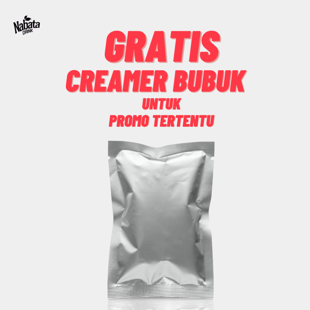 

Gratis Bubuk Sample Krimer Khusus Untuk Promo Tertentu (Produk Hadiah)
