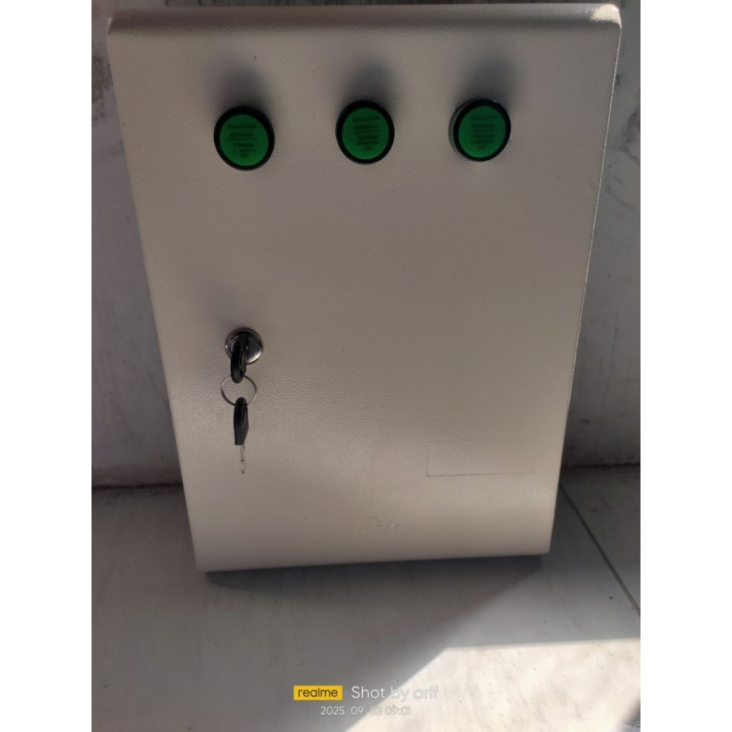 PANEL LISTRIK otomatis PLN jenset Daya 3500watt