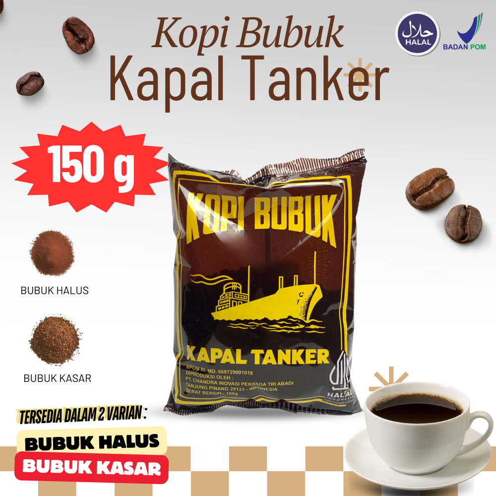 

Kopi Bubuk Kapal Tanker Old 150 Gr