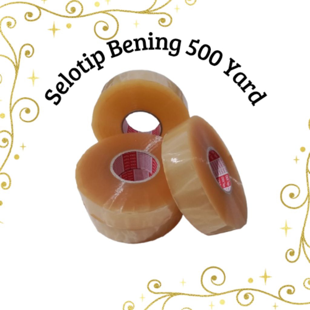 

SELOTIP/LAKBAN BENING 500 YARD