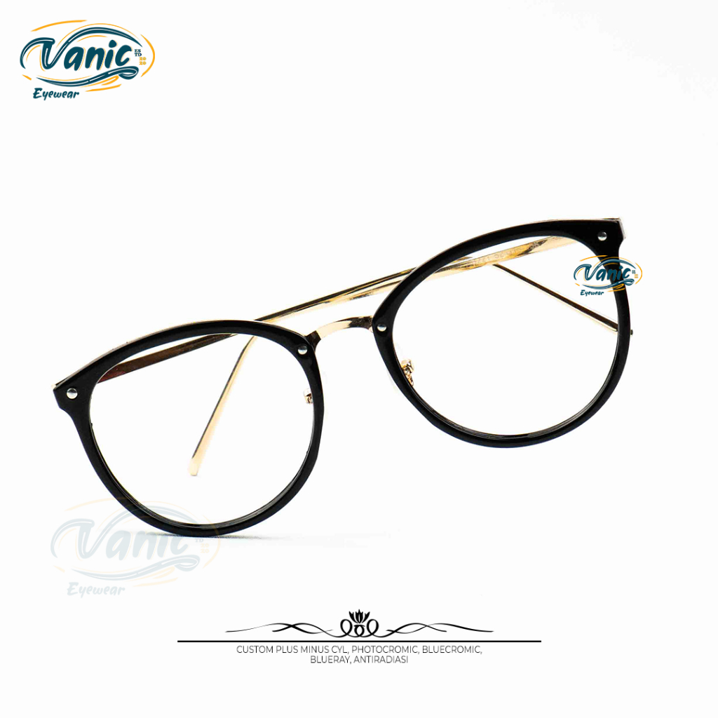 Kacamata Photocromic Oval Wanita VNC221