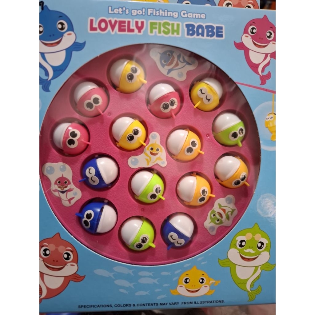 Mainan Anak Mancing Ikan Batrai