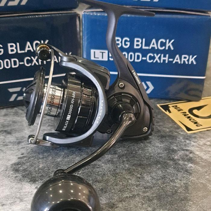 Reel DAIWA BG BLACK LT | Metal Body | Spinning | 2500 s/d 14000 Laut 21 | Resmi