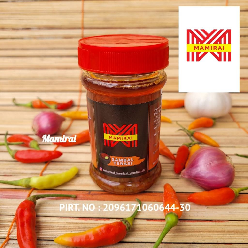 

Sambal Terasi Mamirai 150 gr
