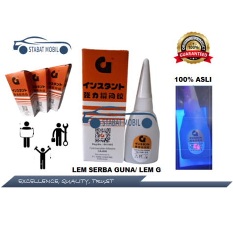 

Lem Setan/ Lem G CA 806/ Lem Alteco/ Lem Serbaguna Asli 100% Original cair (1 pcs)
