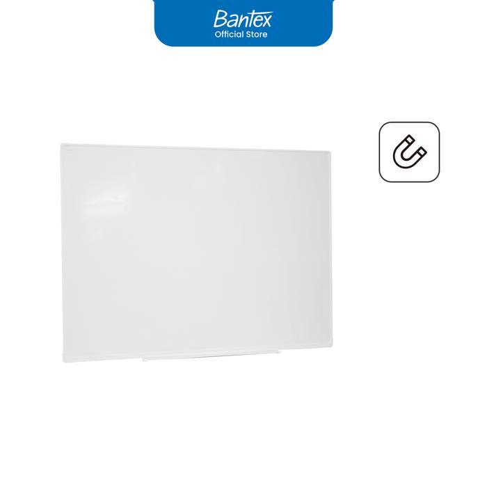 

Bantex Papan Tulis Putih Magnetik / Whiteboard Ukuran 90 x 120 cm BJ6604