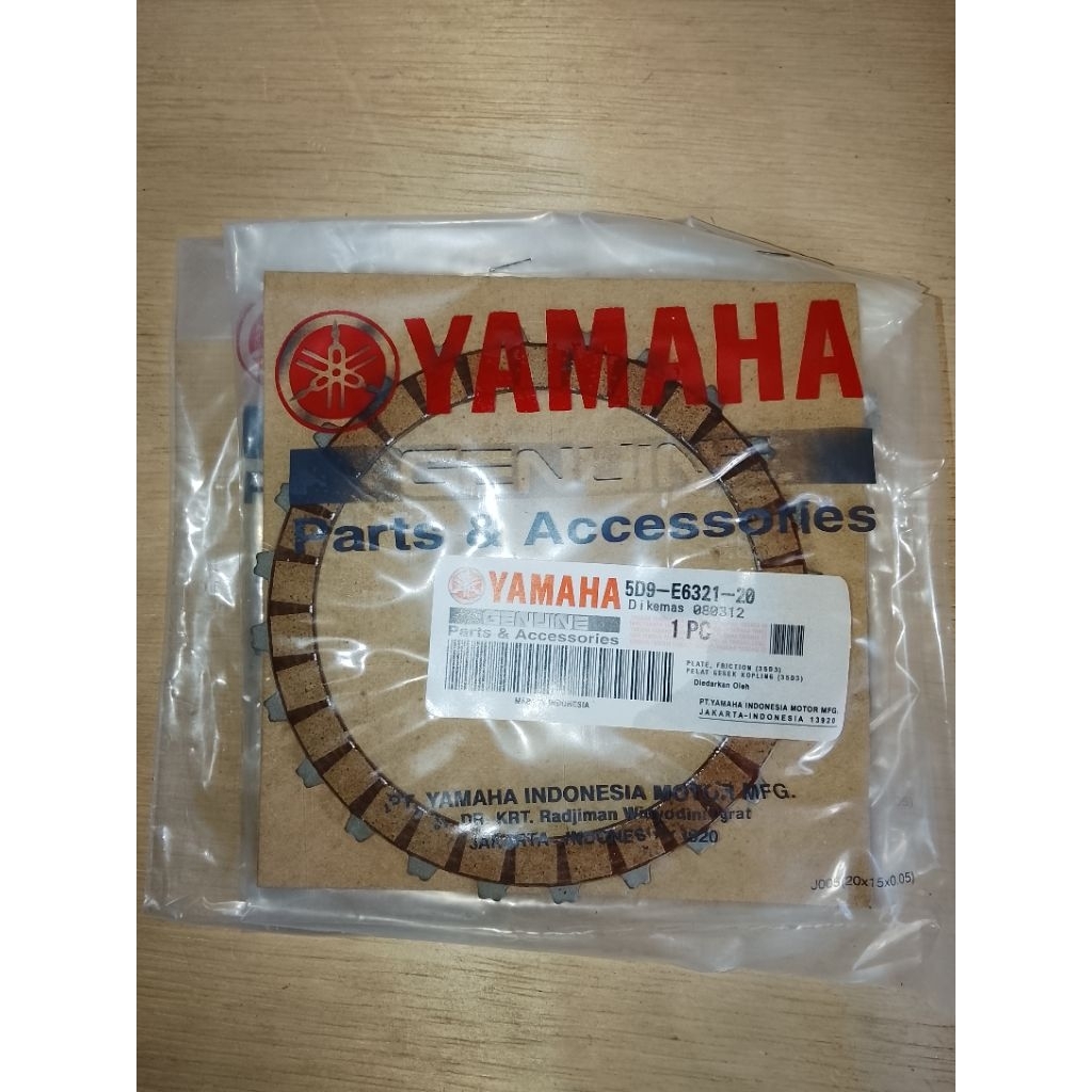 Kampas Kopling Set Motor Vega Zr