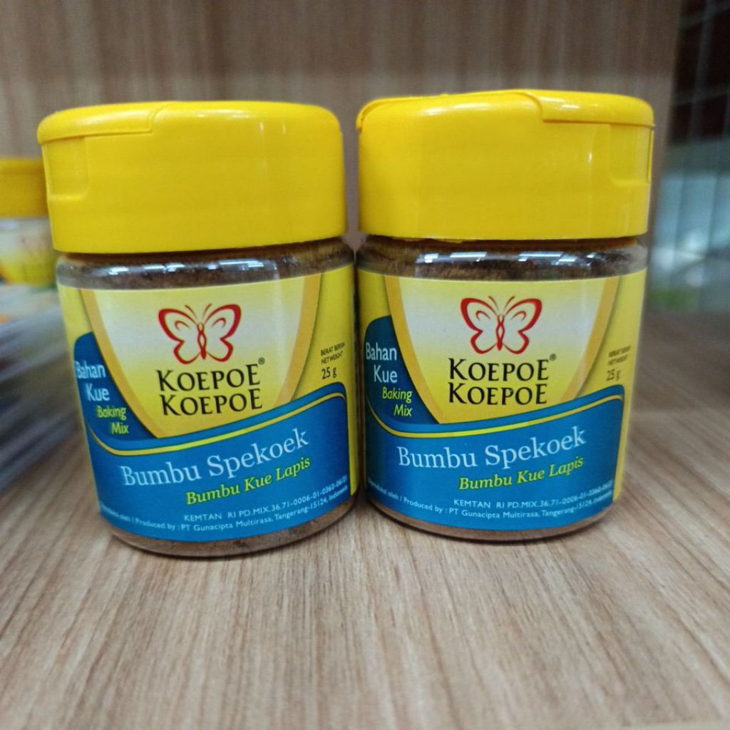 

bumbu spekoek koepoe "25gr(bumbu kue lapis)