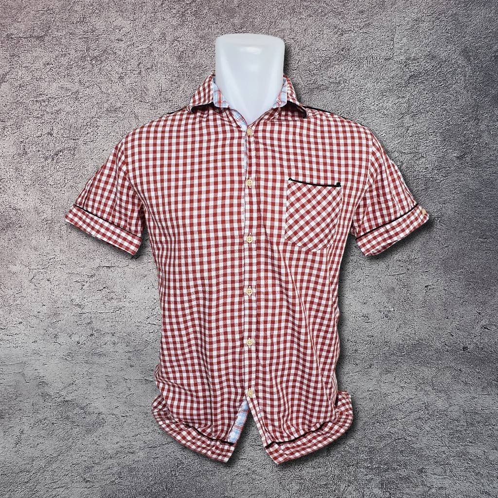 Baju Kemeja CROCODILE - Size S sd M / Lebar 51 cm - Original - Second