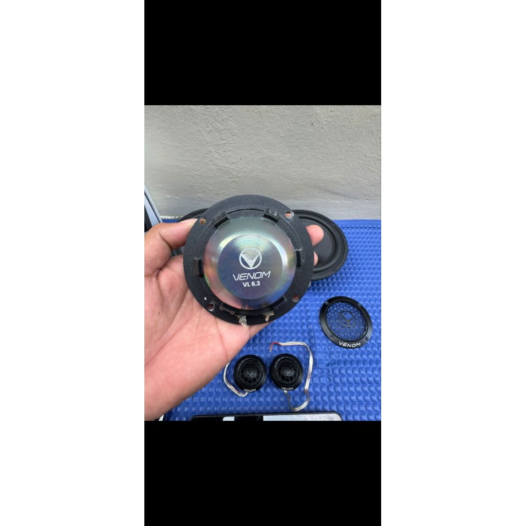 Paket Audio 3way Venom [3way venom,Dsp veno. 4.6 MK3 HD,sabwoofer venom vx8.2]
