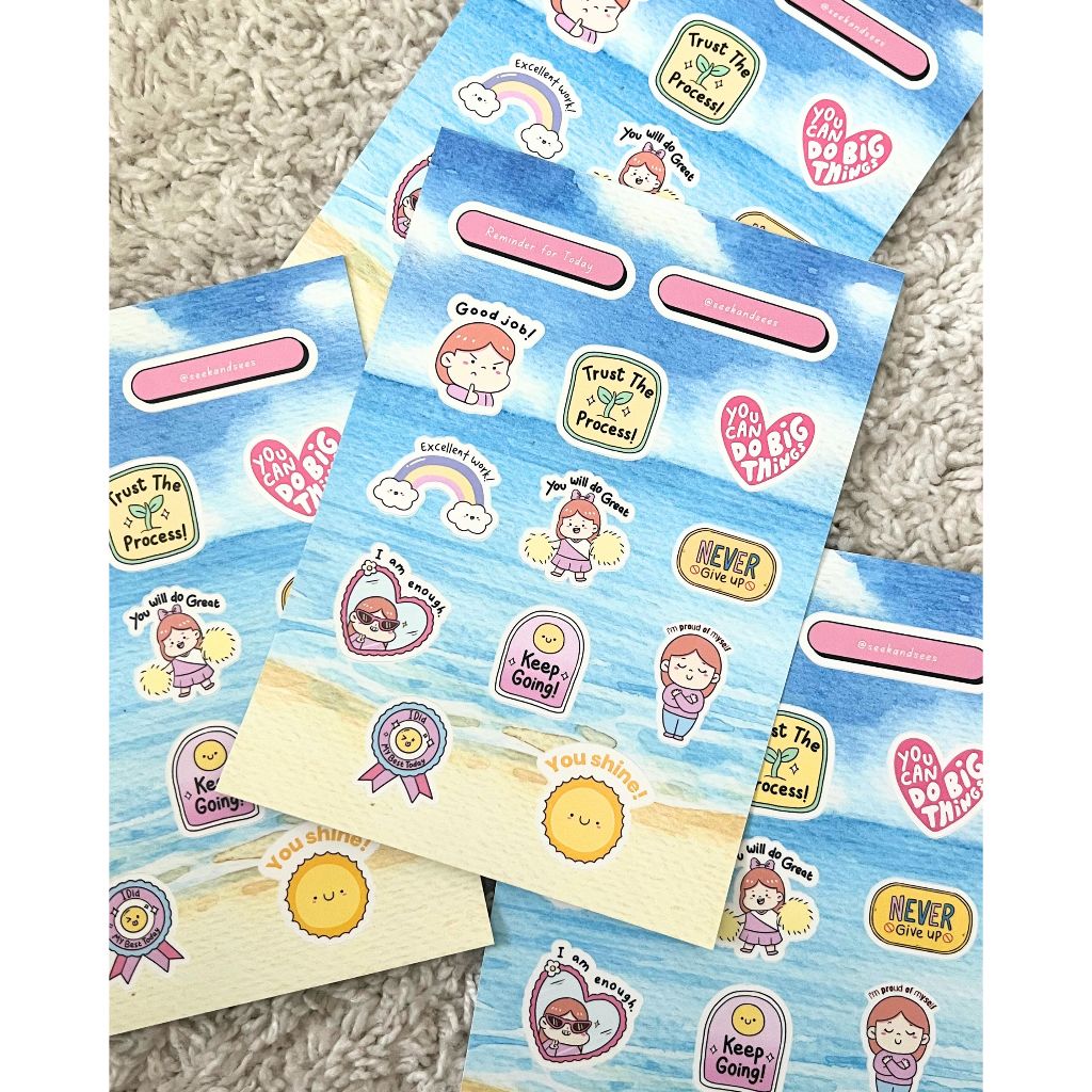 

Stiker Pack Rohani Kristen (Edisi: Positive Affirmation)