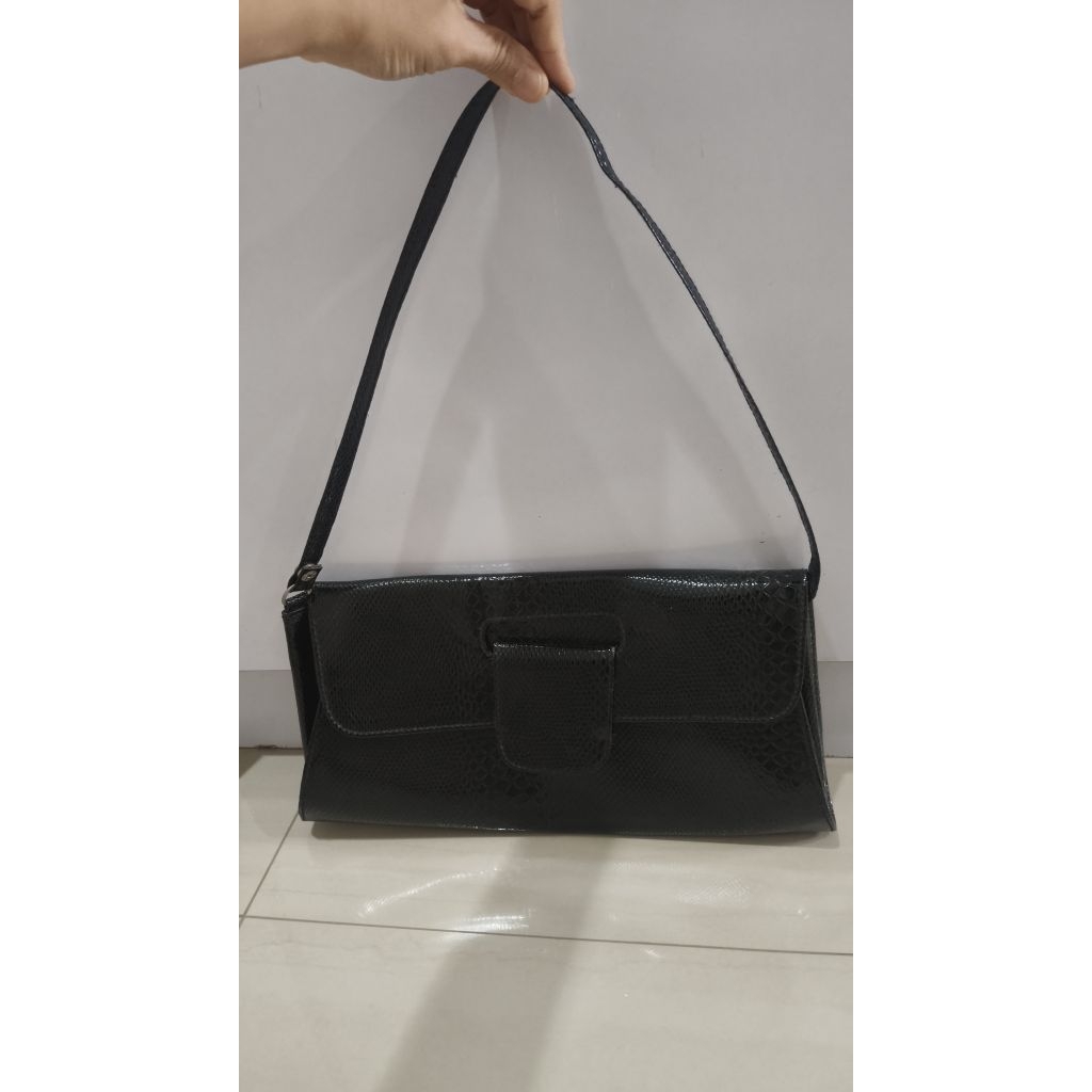 Preloved tas kulit pesta premium