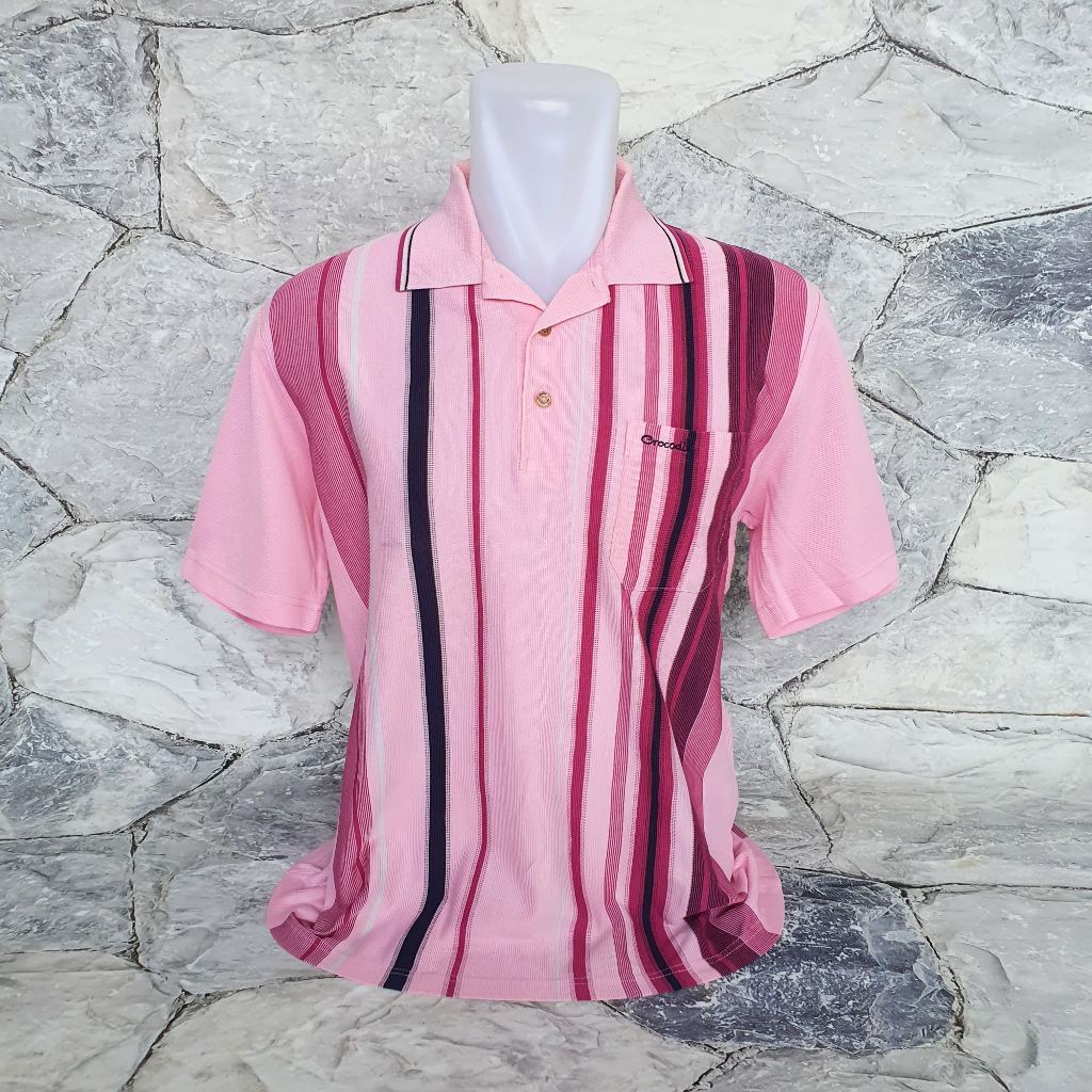 Baju Kaos Polo CROCODILE - Size L / LD 54 cm - Original - Second