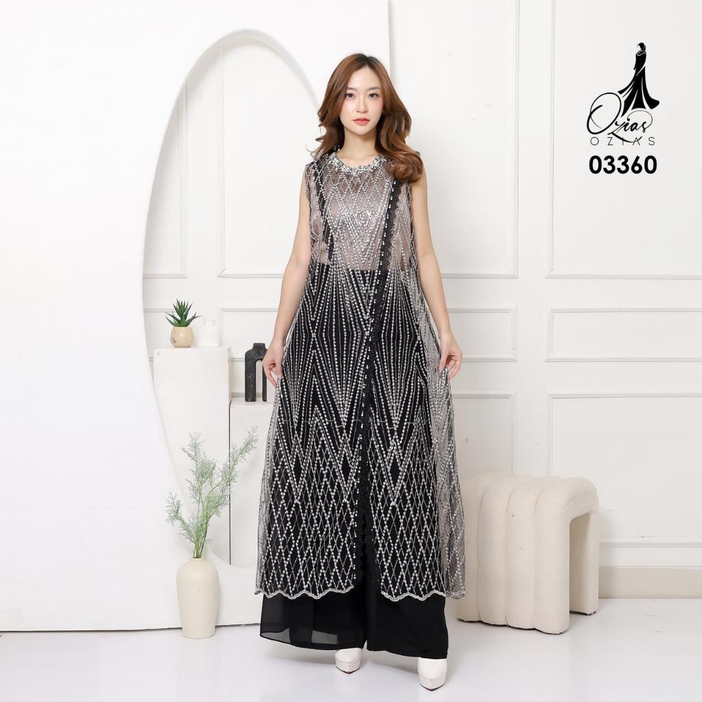 VEST OUTER TILE HANA 03360 LD 105 120 I Outer Kondangan Wanita I Outer Casual Wisuda