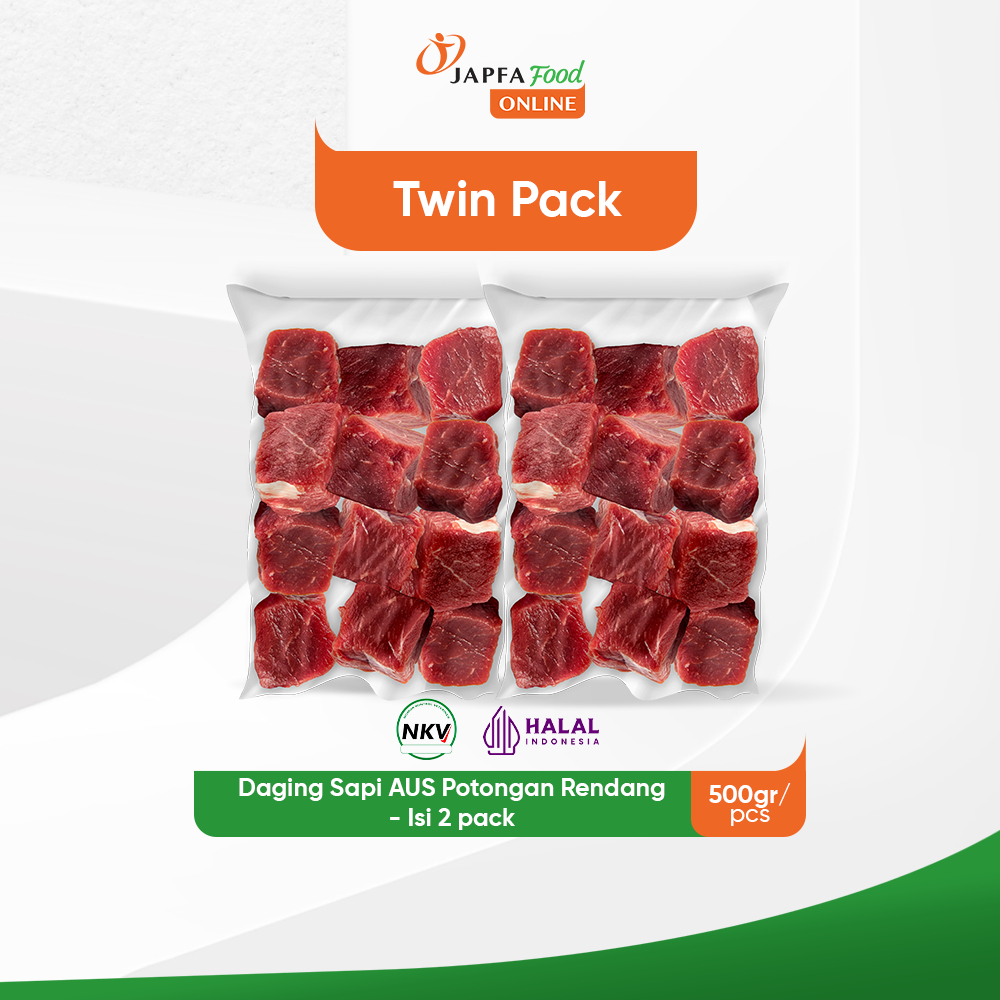 

Daging Sapi Rendang Potong 500gr - Isi 2 pack