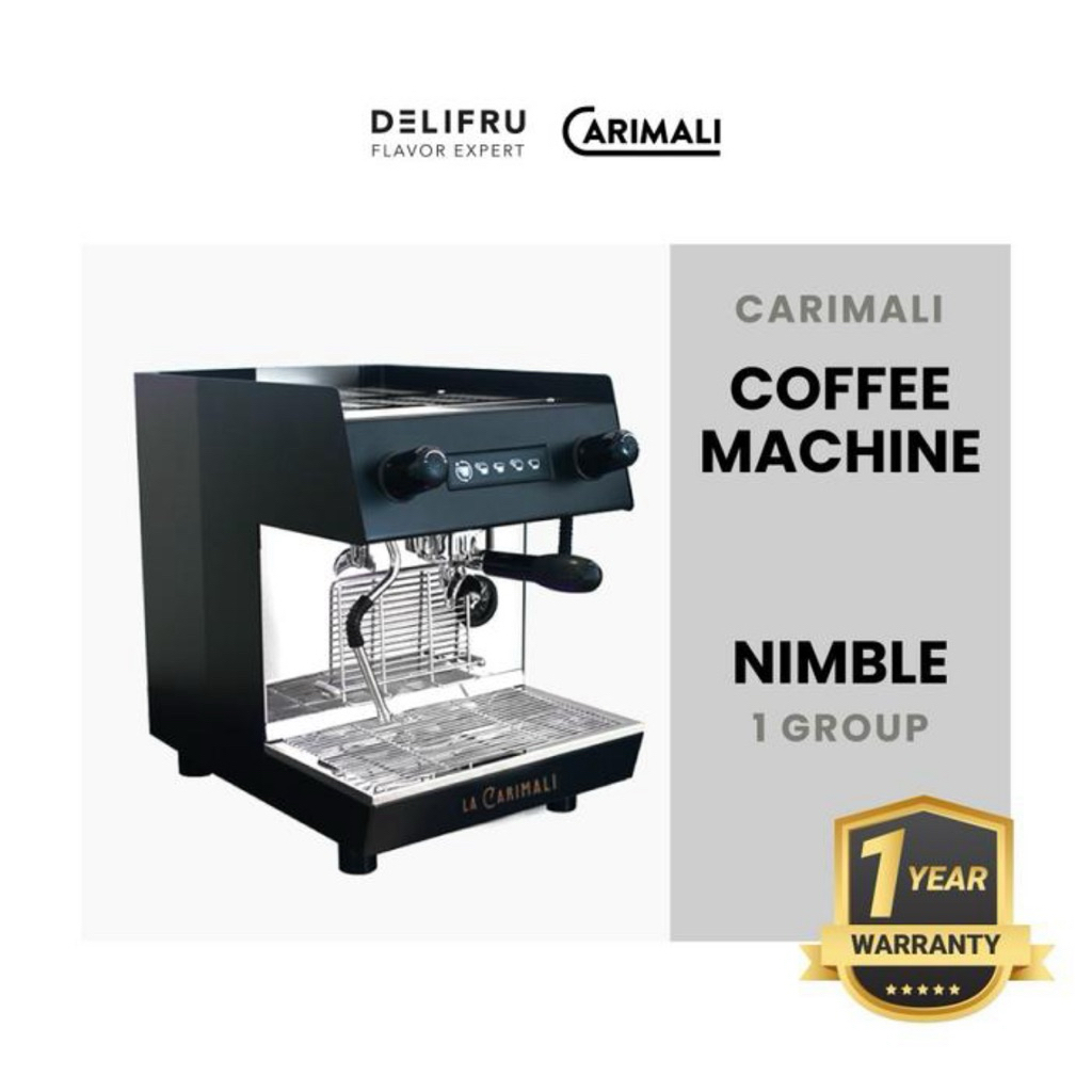 La Carimali Nimble 1 group espresso machine bergaransi