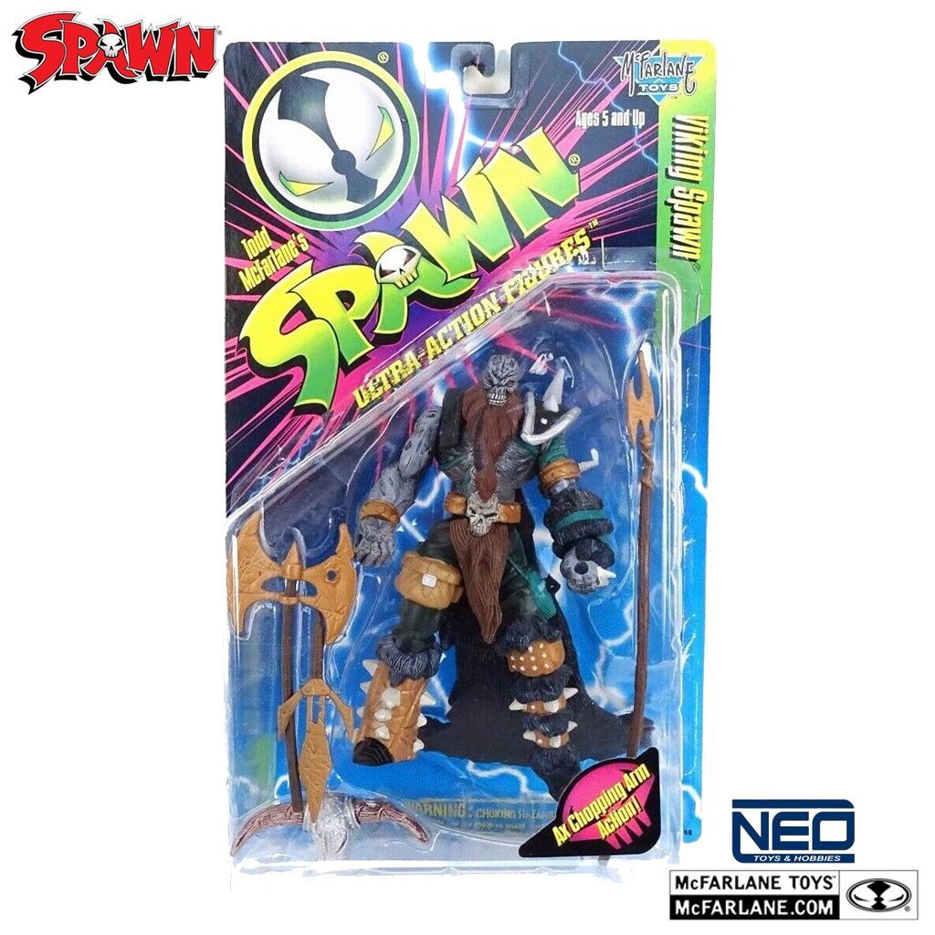 SPAWN 'VIking Spawn" Ultra-Action Figure 1996