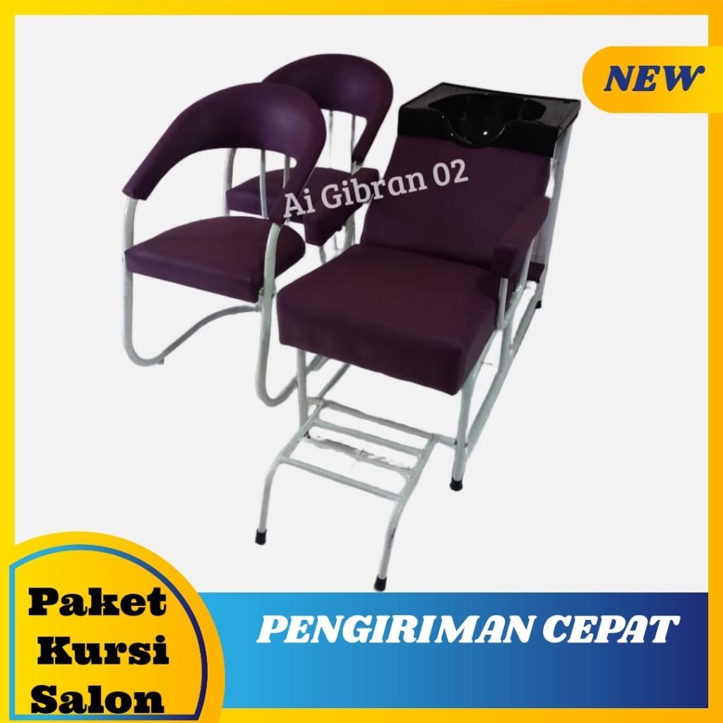 Paket Kursi Keramas/Kursi Salon/Kursi Cuci Rambut/Kursi Creambath/Kursi Pangkas