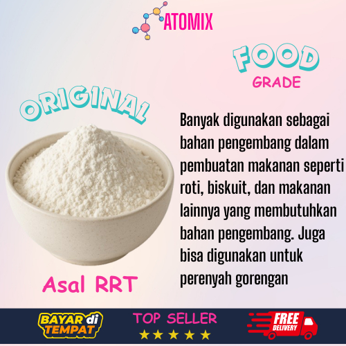 

AMMONIUM BICARBONATE AMONIAK KUE EX.RRT PENGEMBANG PENGGARING 1 KG BAKING POWDER PANGAN MAKANAN BAHAN BAKU TEPUNG BAHAN BAKU