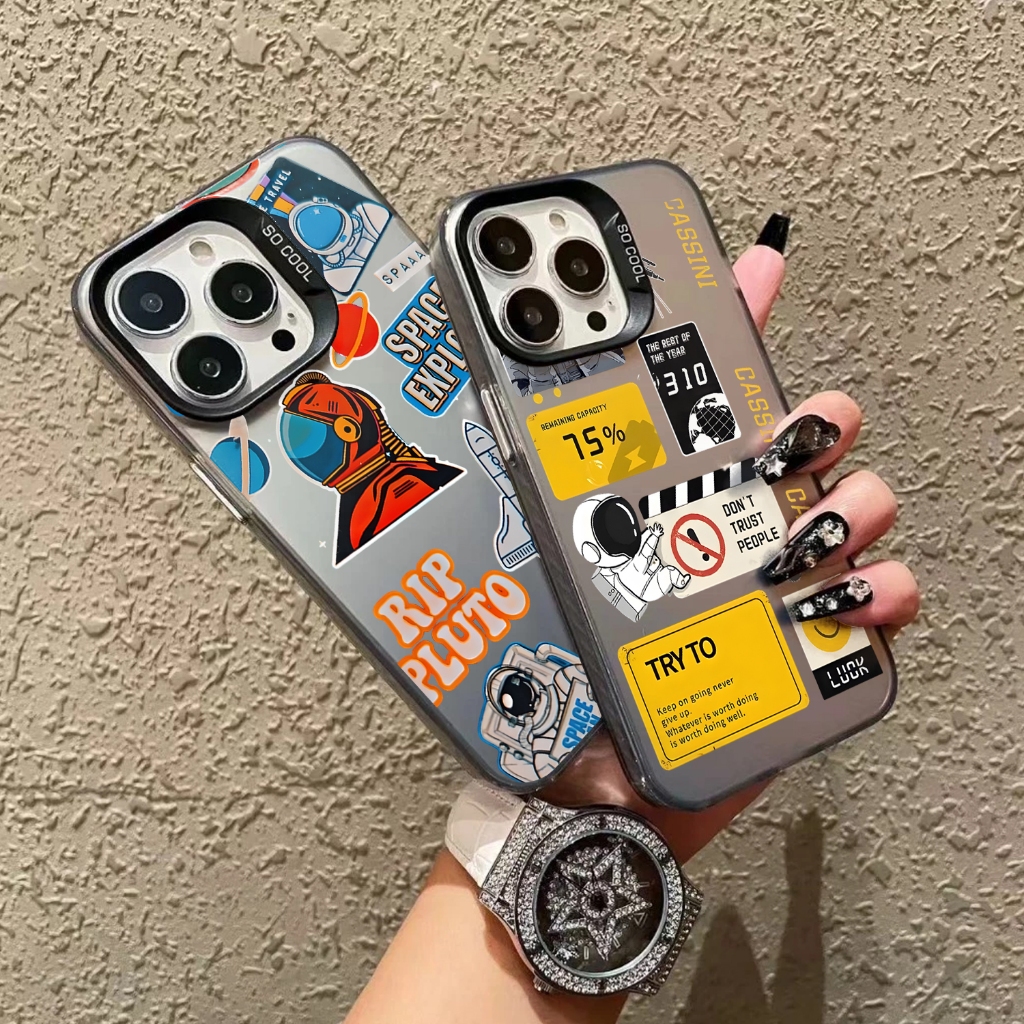 Softcase So Cool Imd Case Tecno Pova 6 Pova 6 Pro Spark 20 Pro + plus Motif ASTRO ART Casing Hp Aest