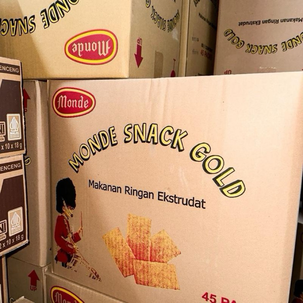 

MONDE SERENA GOLD 1 DUS ISI 45PCS @27GR Renyah Gurih