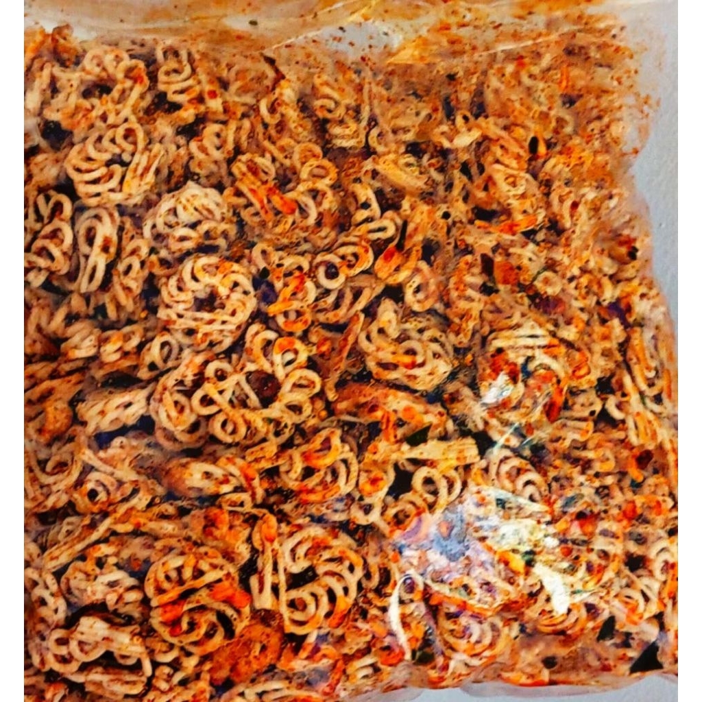 

Krupuk pedo Seblak krupuk mawar kering pedas daun jeruk 1kg