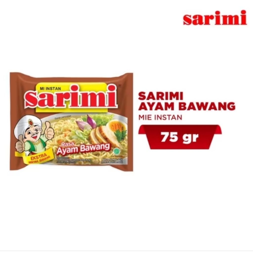

Mie Sarimi Ayam bawang 75g x5 Pcs