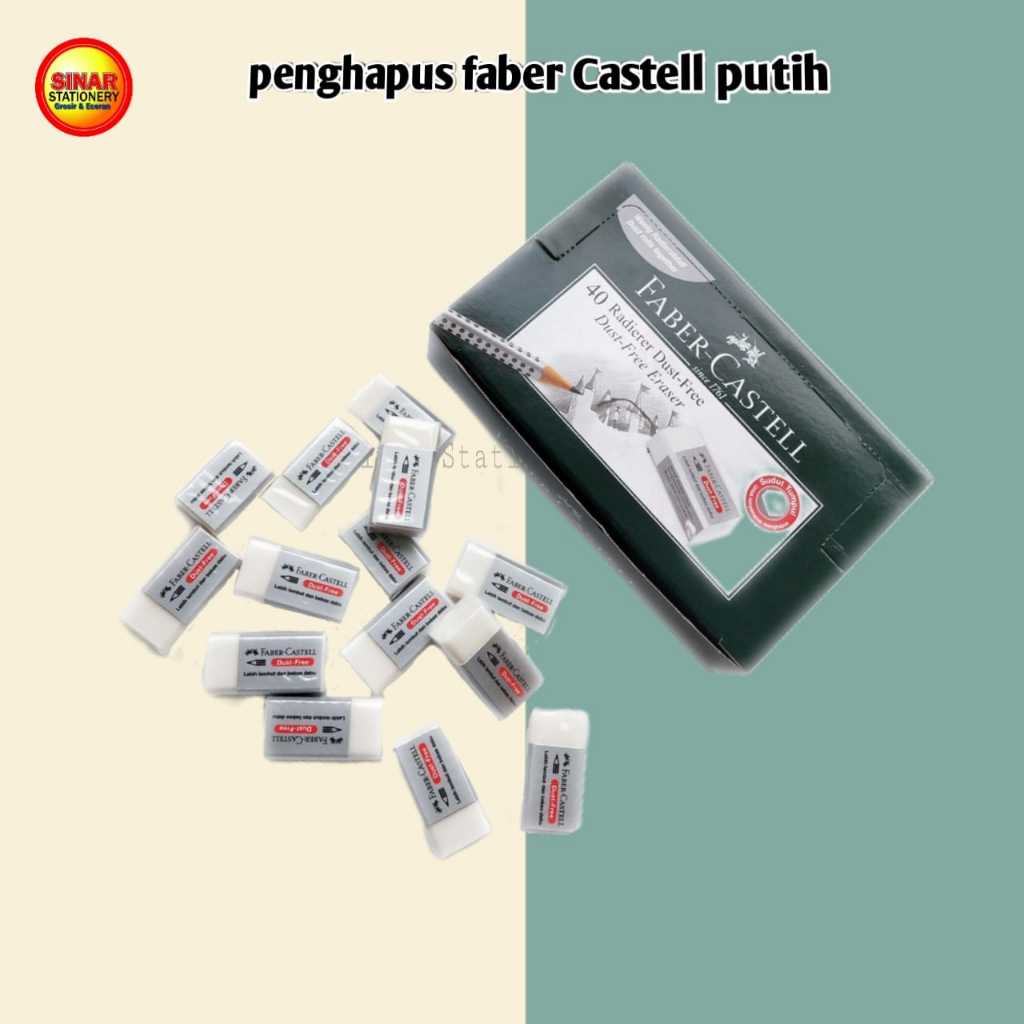 

Faber castell penghapus kecil / eraser small faber castell pcs