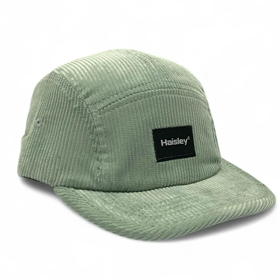 Haisley Original - Topi 5 Panel Corduroy Premium Unisex Topi Visor Pendek