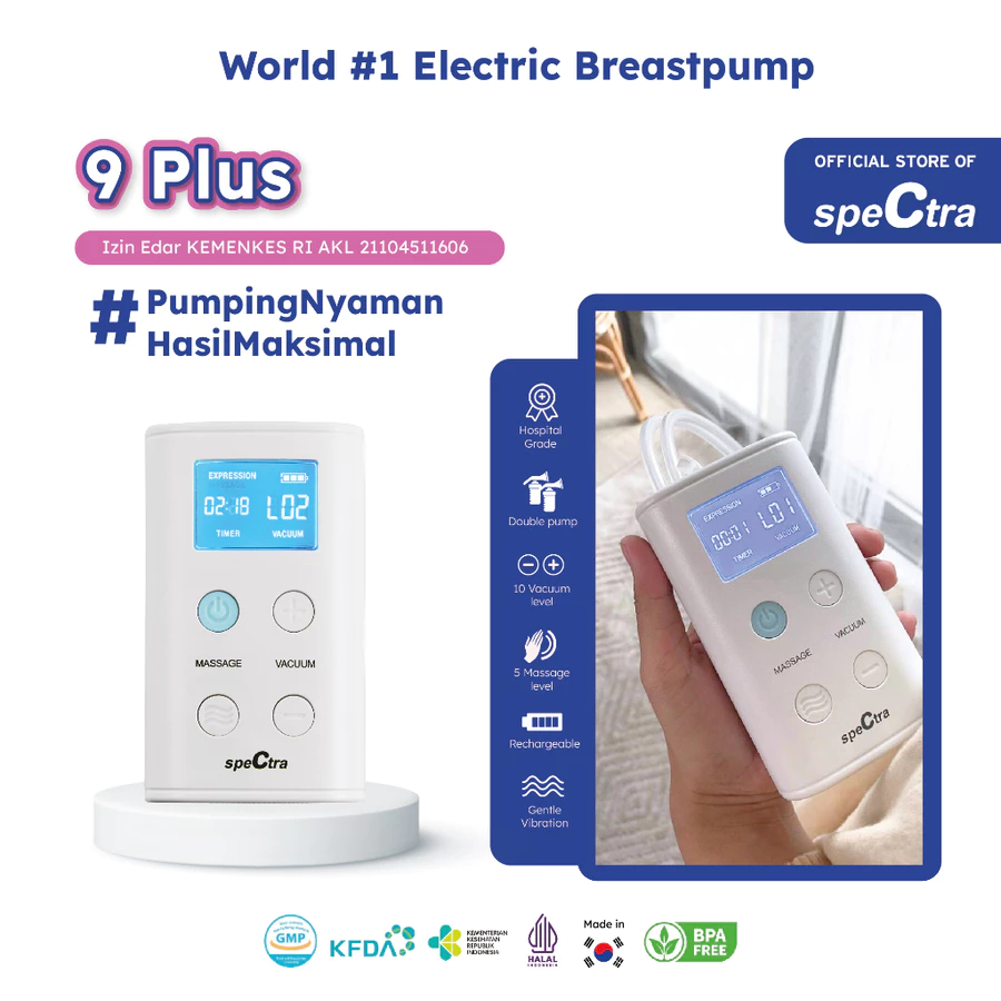 Spectra 9 Plus Breastpump Electric / Breast Pump Spectra 9 Plus Electric / Spectra 9+ Breastpump