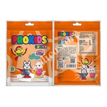 

PROKIDS GUMMY JERUK MENJAGA DAYA TAHAN TUBUH DAN NAFSU MAKAN ANAK