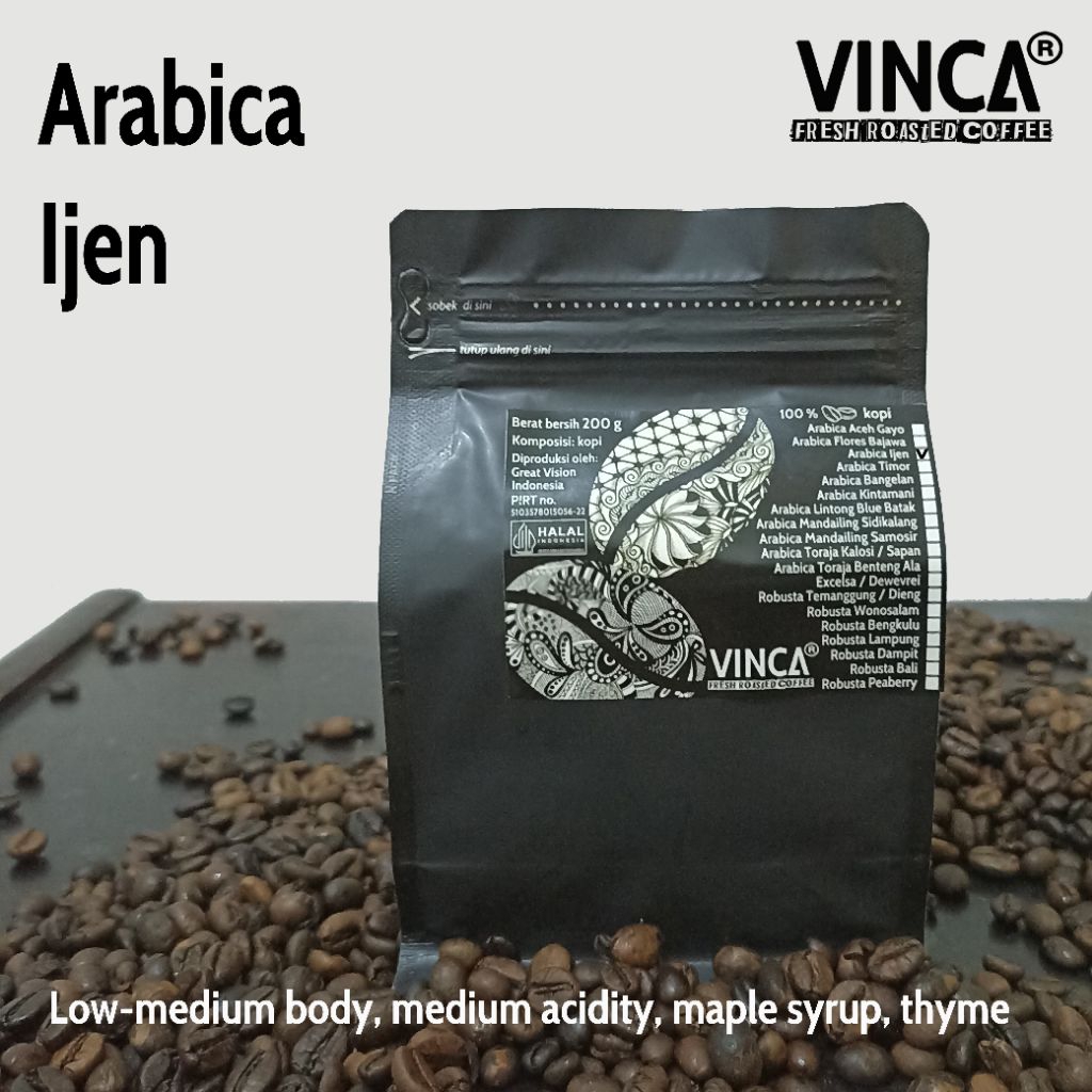 

Vinca kopi Arabica Ijen