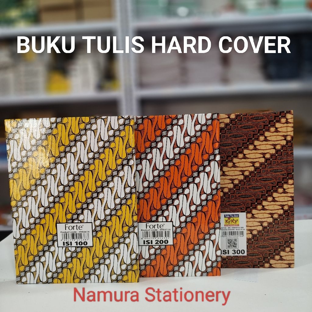 

1 Pcs Buku Tulis Sampul Tebal Kwarto / Buku Anak Kuliah Quarto Kuarto 100 200 300 Lembar