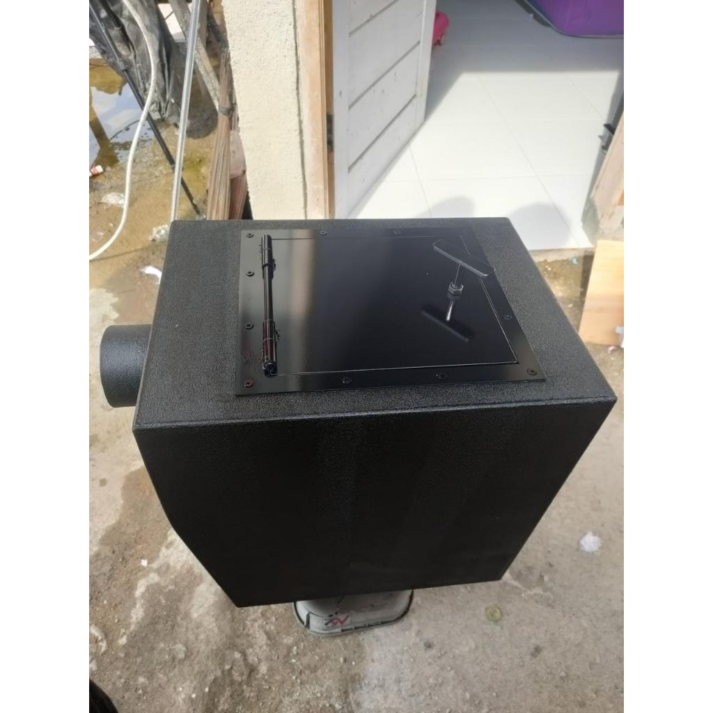 mesin dry ice asap lantai