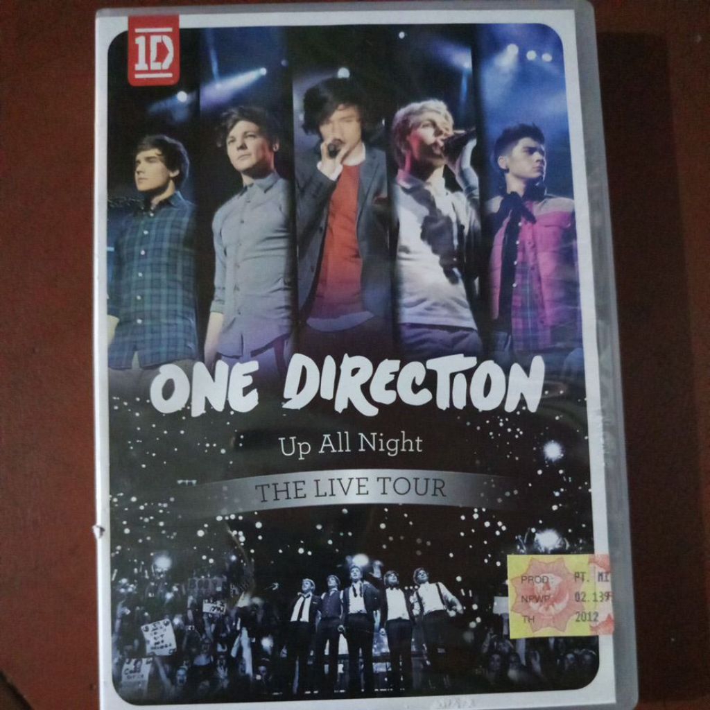DVD ONE DIRECTION Up All Night The Live Tour