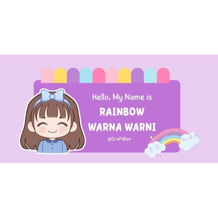 

Stiker Mata Pelajaran Nama / Sampul buku