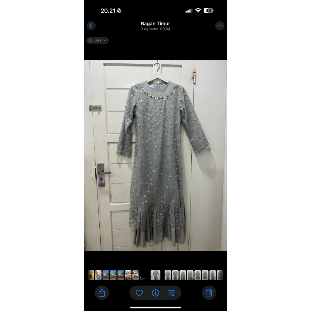 Gamis PL gamis pesta