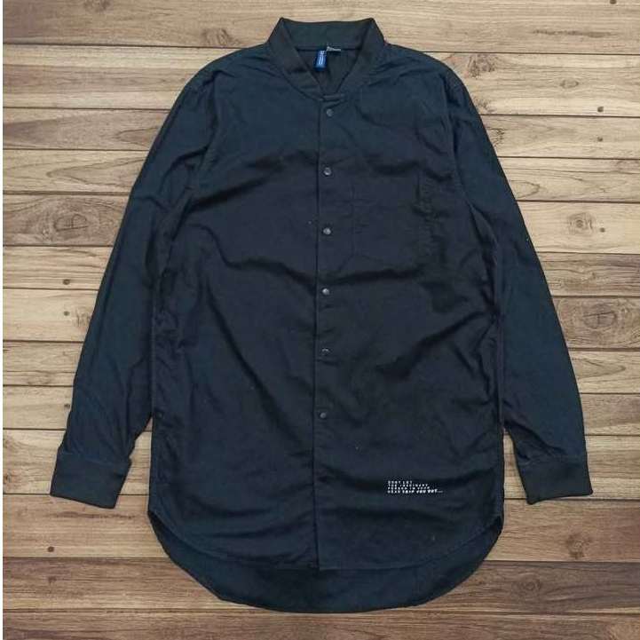 (Preloved) Coat Jaket Pria Uniklo Hitam | size M