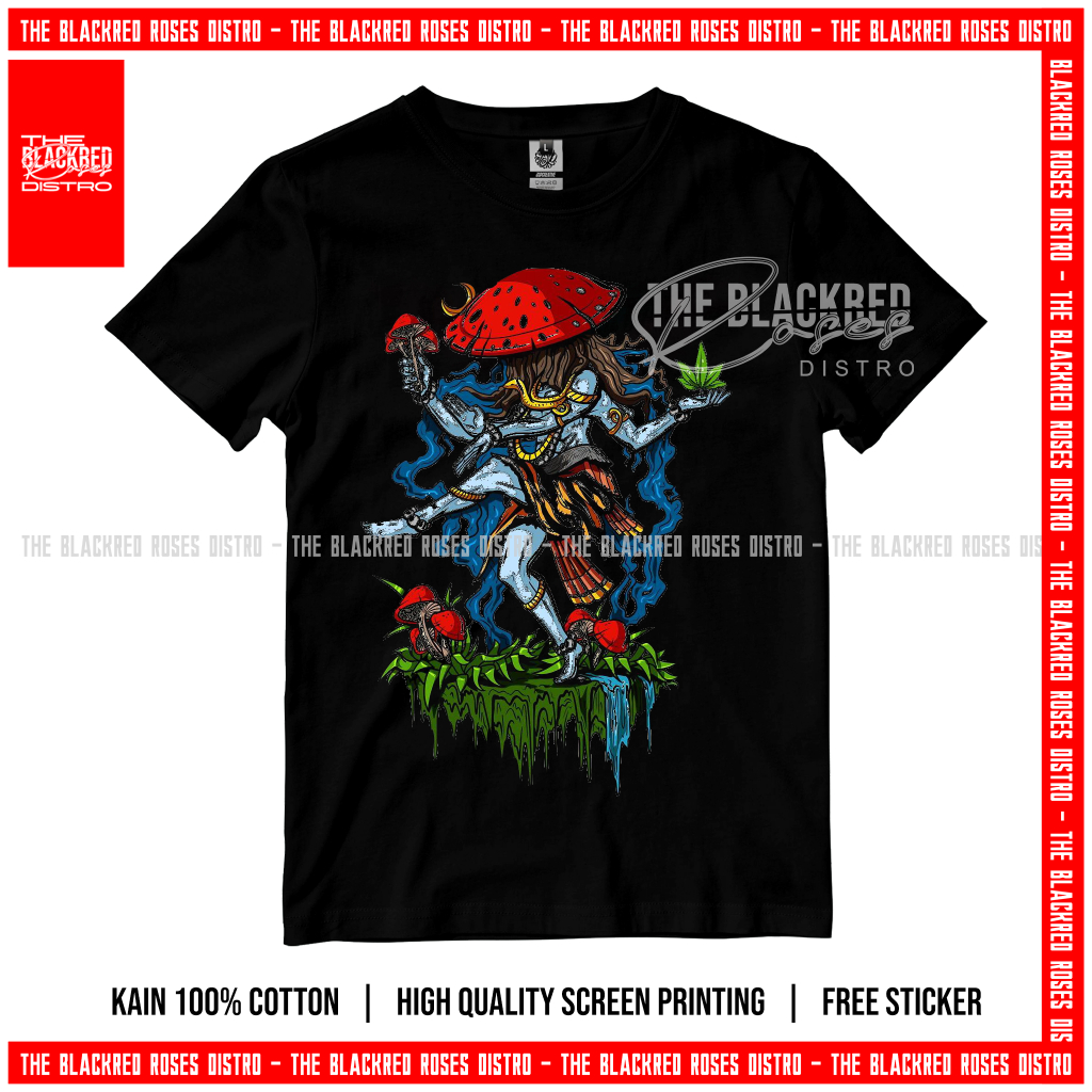 Kaos Dewa Siwa - Free Sticker -  Shiva - Ukuran S M L XL XXL