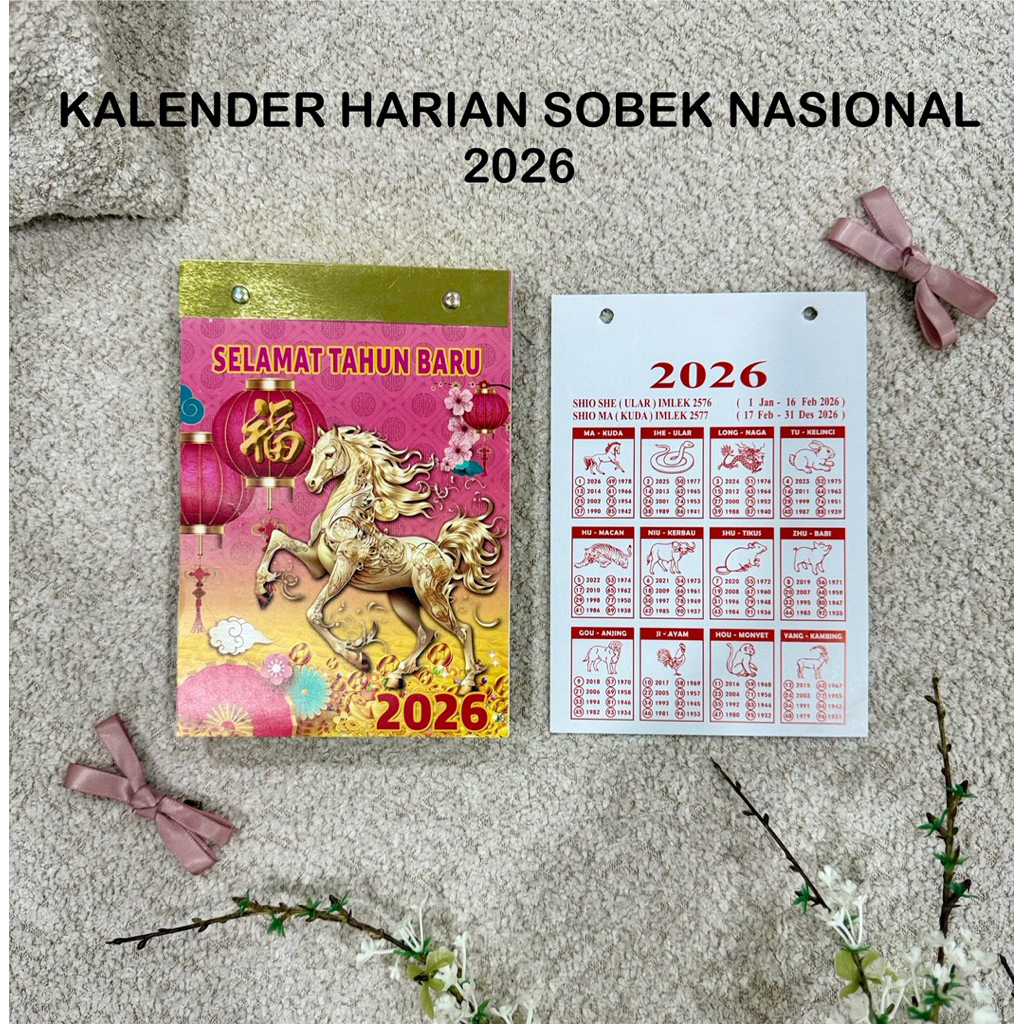 

KALENDER 2026 HARIAN SOBEK INDONESIA SEDANG TAHUN KUDA