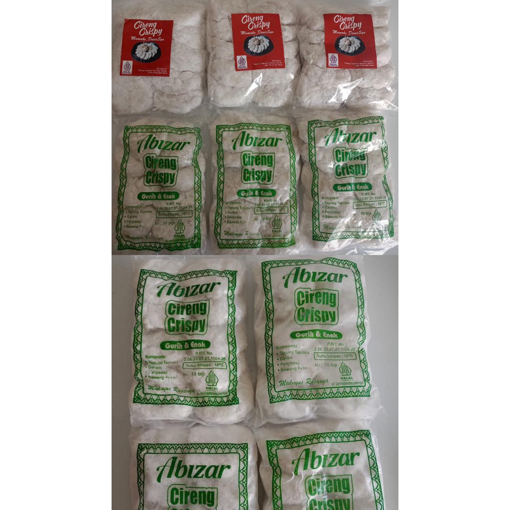 

cireng crispy isi 10