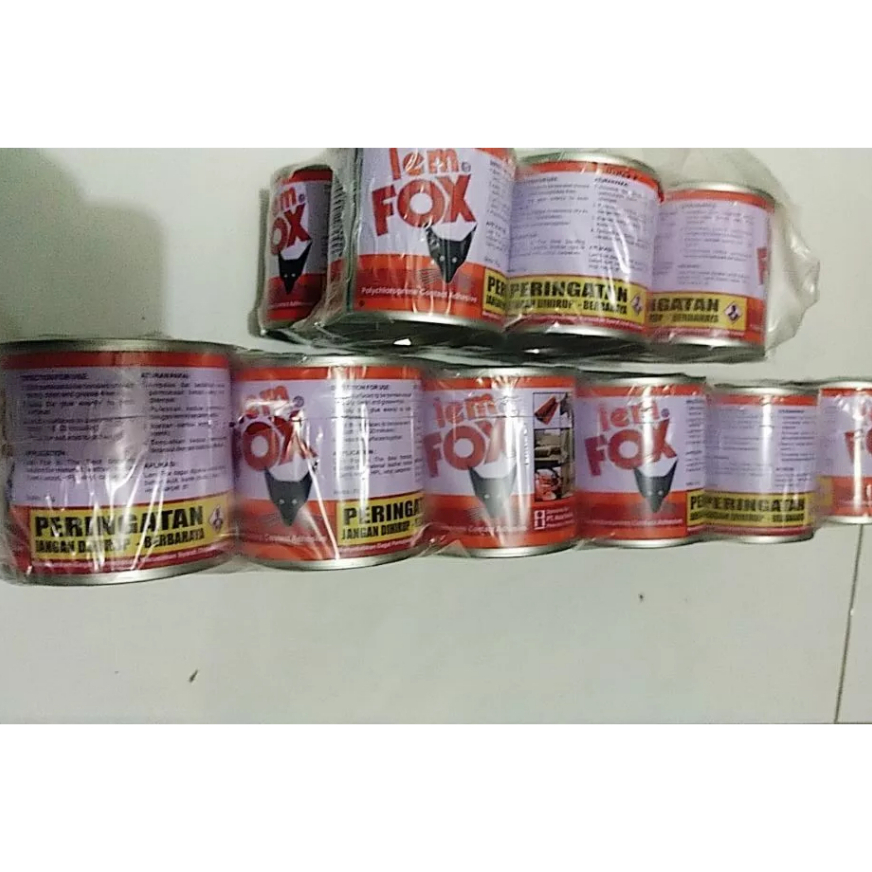 

LEM FOX 70gr (KALENG) HARGA PER PCS