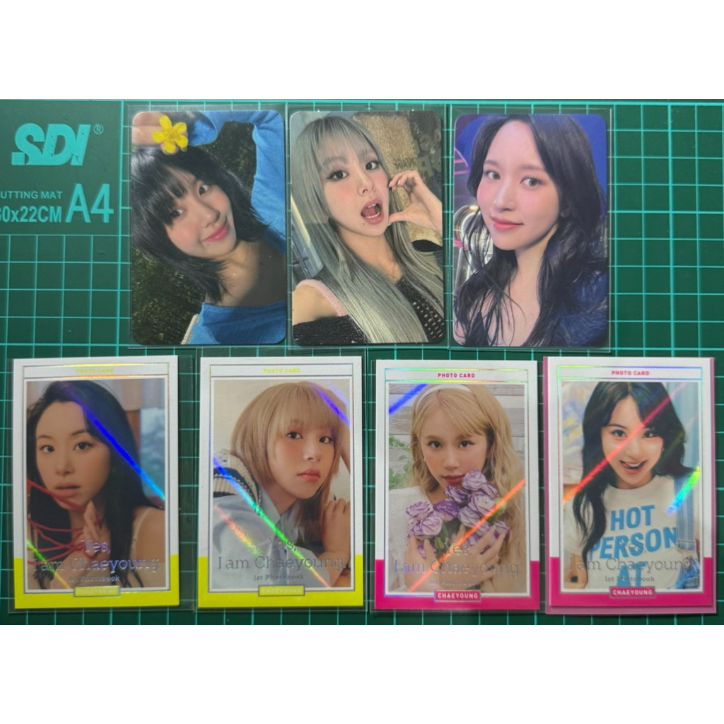 (official) twice chaeoyoung mina yes i am chaeyoung ready to be rtb bene rare lotte non album pc pho