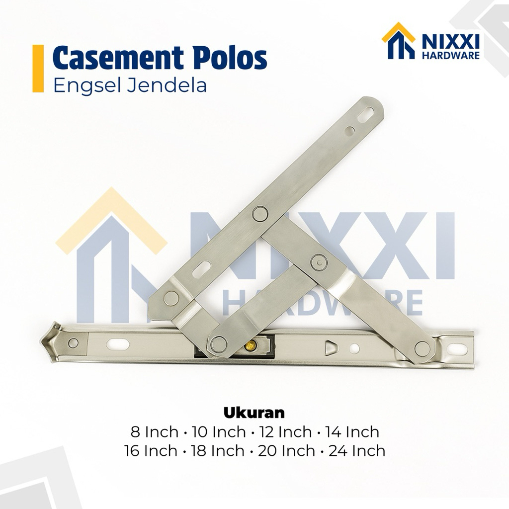 Engsel Casement Jendela Polos / Engsel Casement / Engsel Jendela