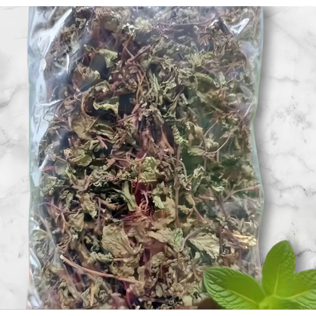 

Teh Daun Mint Kering Asli Alami