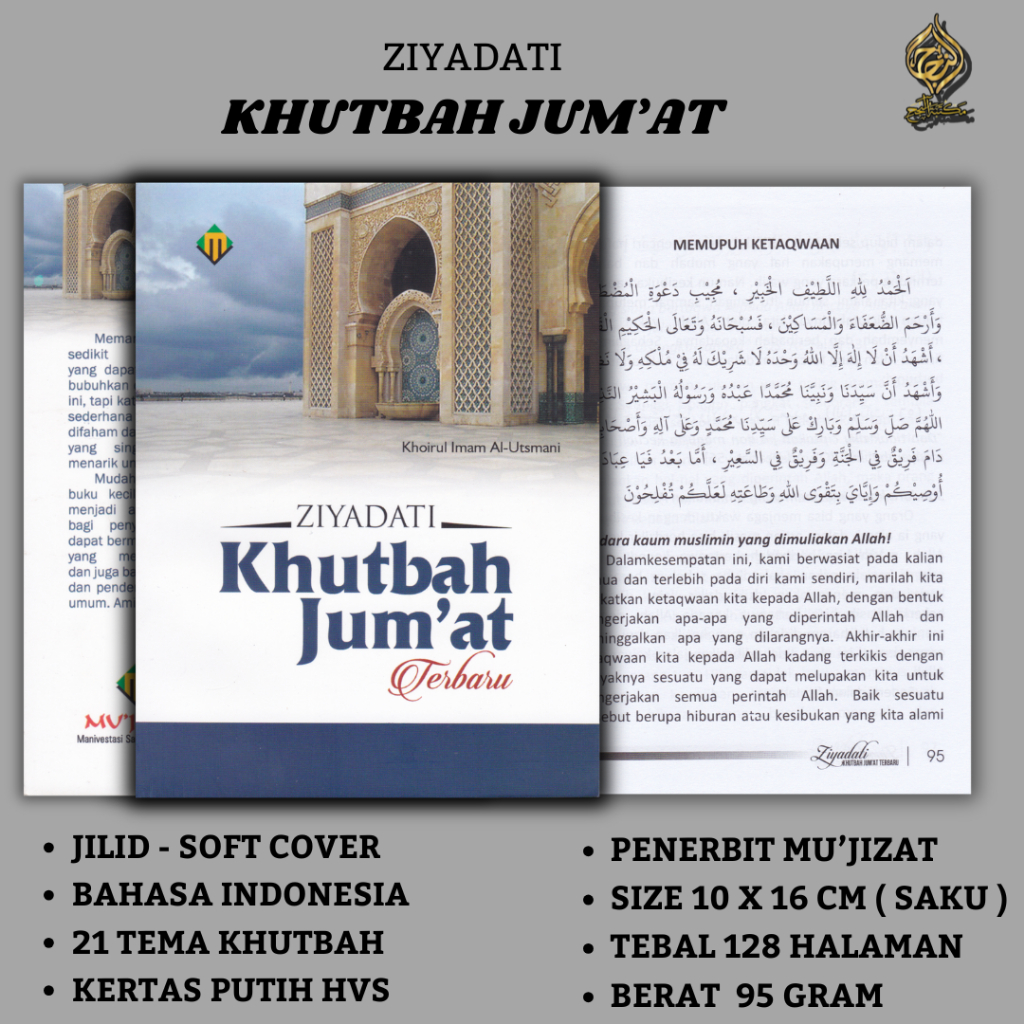 BUKU SAKU KHUTBAH JUM'AT / BUKU KHUTBAH JUM'AT /  KUTBAH JUMAT BAHASA INDONESIA , MU'JIZAT