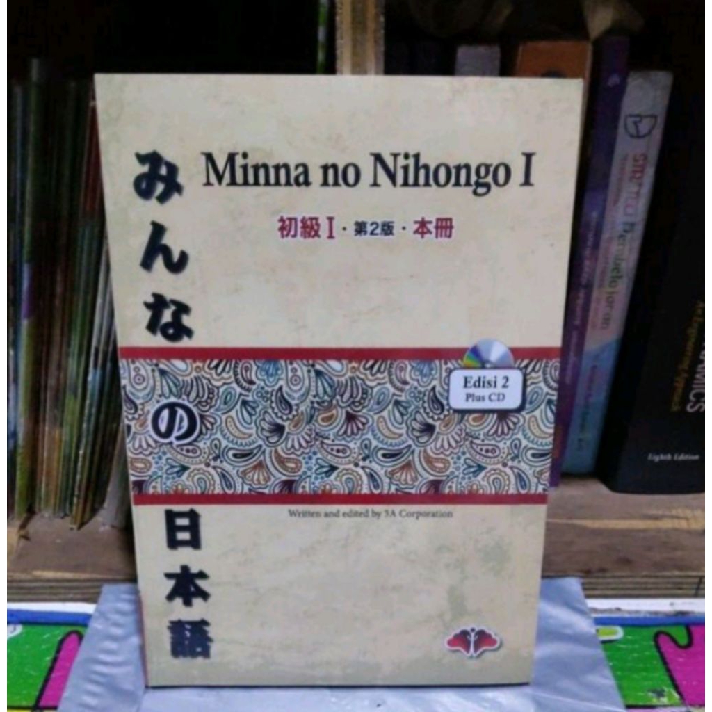 buku Minna no Nihongo I bahasa jepang