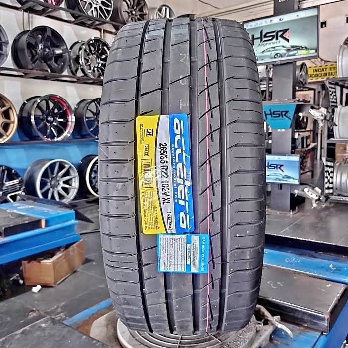 BAN MOBIL RING 22 UKURAN 265 35 R22 ACCELERA IOTA ST68 TUBLLES 265/35 R22