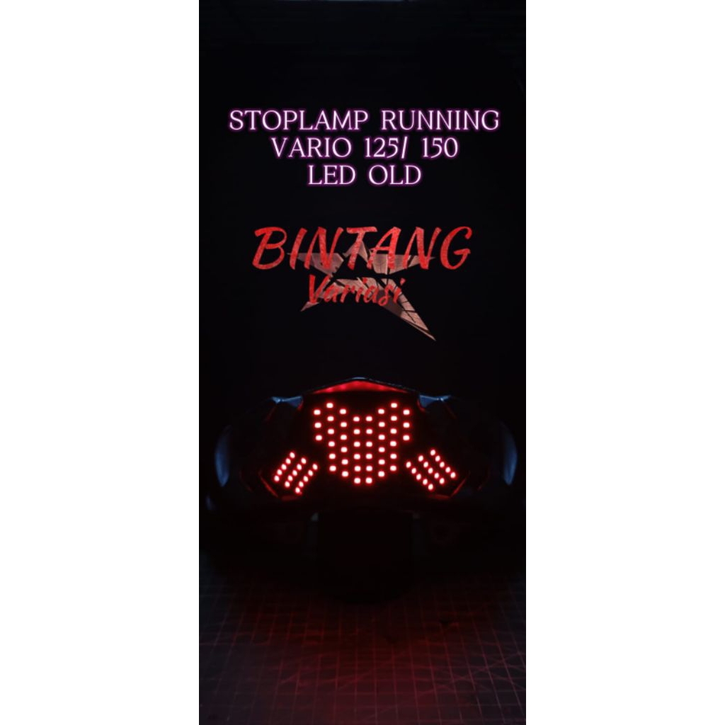 STOPLAMP RUNNING VARIO 125 VARIO 150 LED OLD