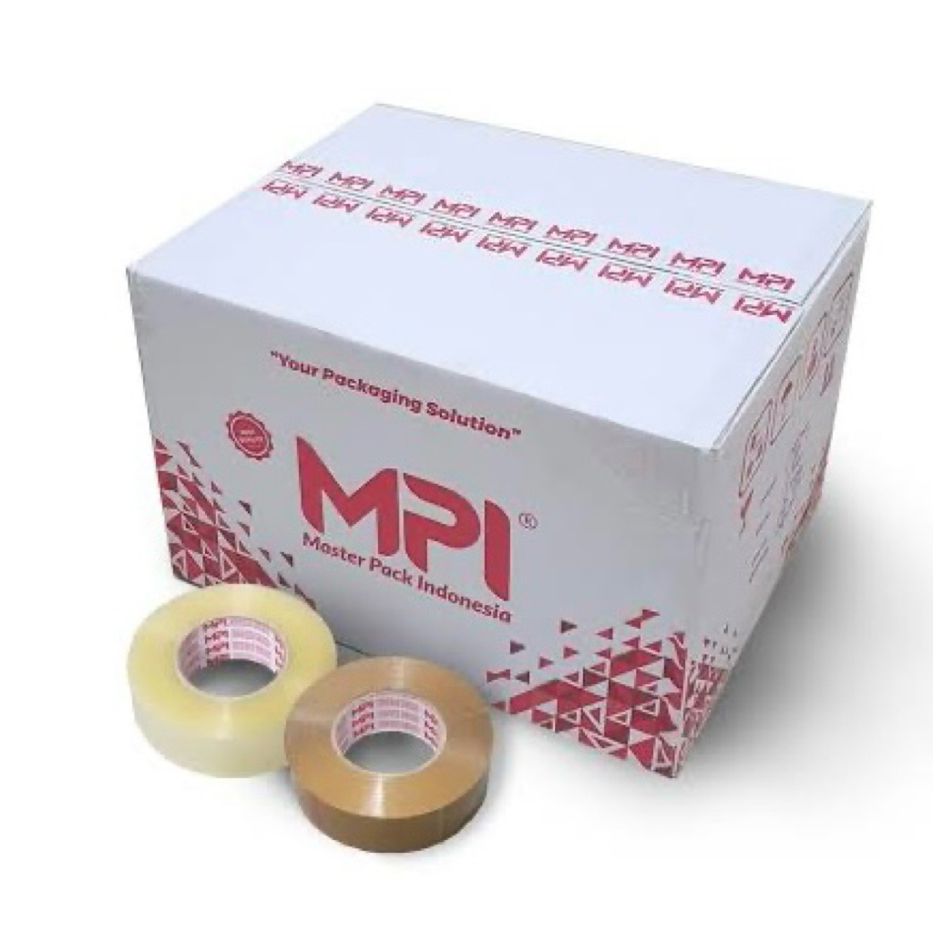 

Solasi Lakban Bening Cokelat Pembungkus Kardus